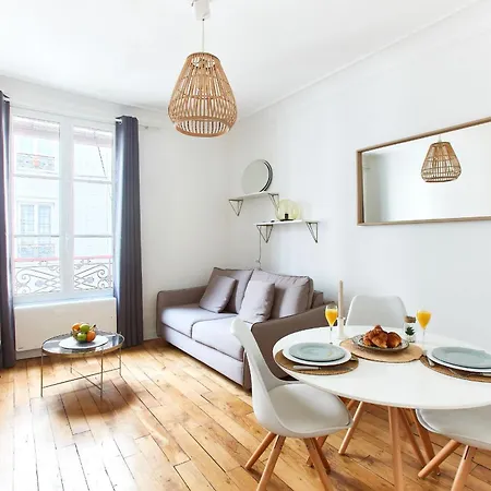 Bnbnova - 1br - Montmartre & Moulin Rouge Lägenhet
